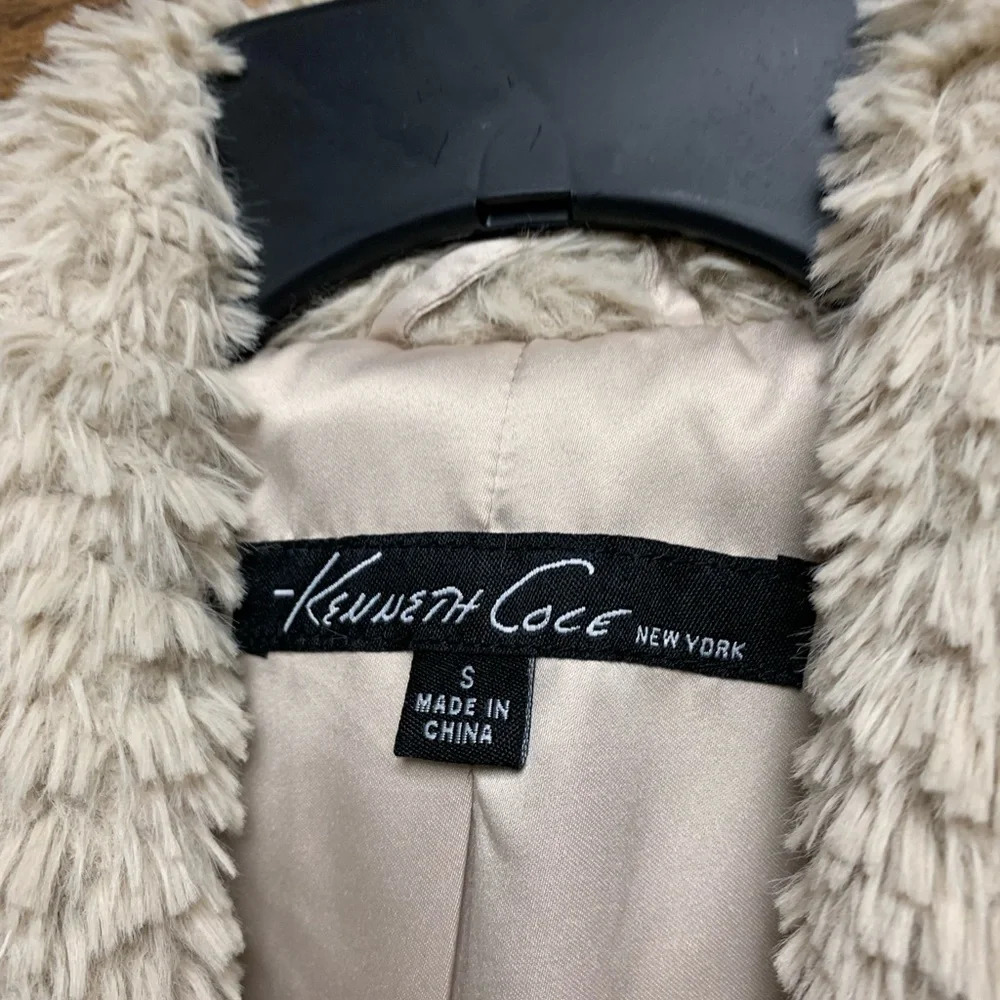 Kenneth Cole Tan Open Front Jacket Size Small. So… - image 2